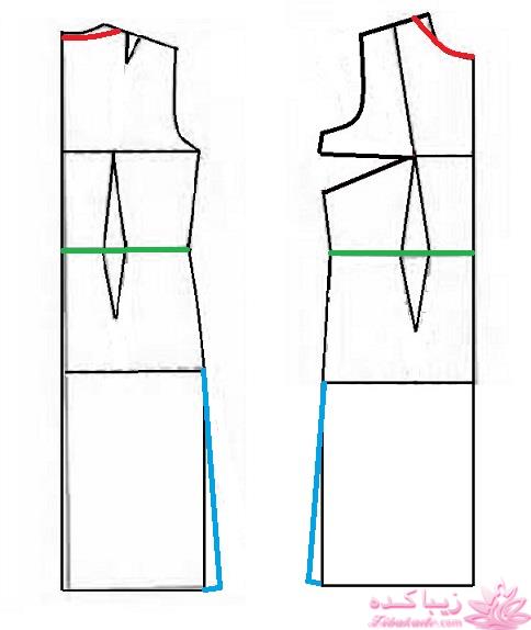 آموزش دوخت مانتو